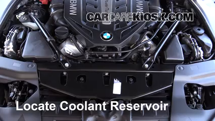 2014 BMW 650i xDrive Gran Coupe 4.4L V8 Turbo Antigel (Liquide de Refroidissement) Rincer Antigel